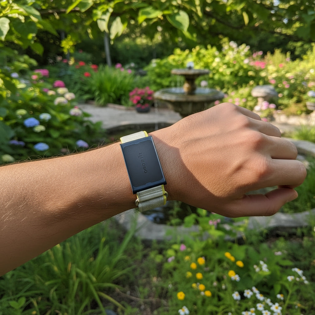 Bandverse Adjustable Nylon Strap for Amazfit Helio – Adjustable 20/22mm Wrist Band Loop