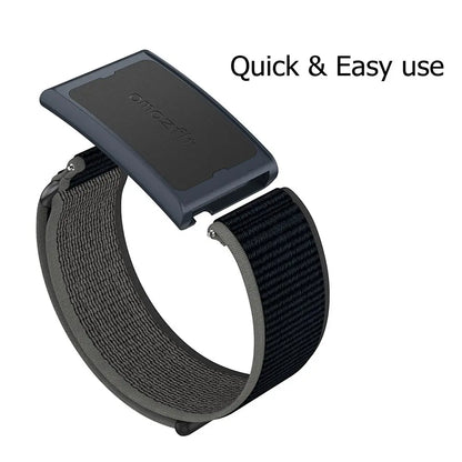 Bandverse Adjustable Nylon Strap for Amazfit Helio – Adjustable 20/22mm Wrist Band Loop