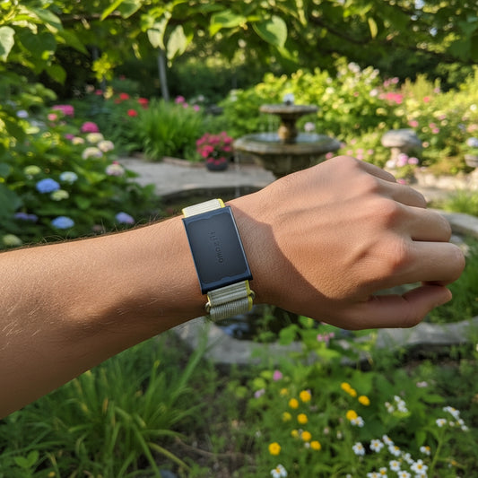 Bandverse Adjustable Nylon Strap for Amazfit Helio – Adjustable 20/22mm Wrist Band Loop